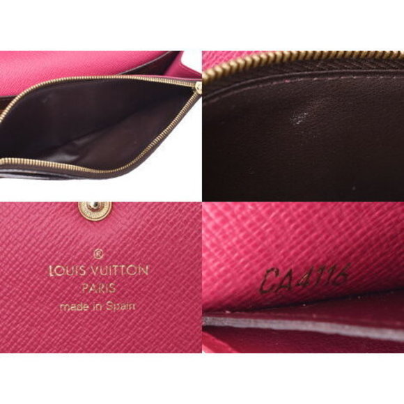 Louis Vuitton Monogram Portefeuille Emily Hot Pink Long Wallet - Picture 9 of 12